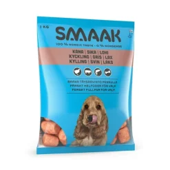 SMAAK raakaruoka pennulle kana, sika & lohi 1kg