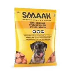 SMAAK raaka täysravinto kana & kalkkuna 1 kg