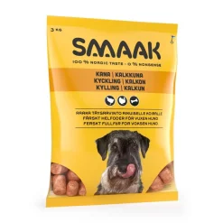 SMAAK raaka täysravinto kana & kalkkuna 1 kg