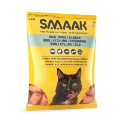 SMAAK sika, kana & silakka raaka täysravinto 1 kg