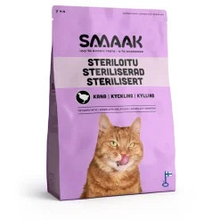 SMAAK steriloidun kissan ruoka