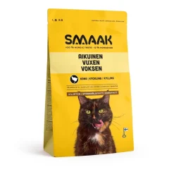 SMAAK viljaton kissanruoka, kana