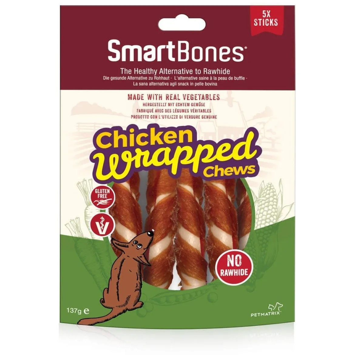 SmartBones Kanakierretikku Mini, 9 kpl