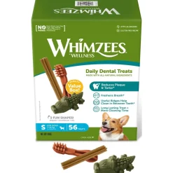 Säästöpakkaus Whimzees S, 56 kpl