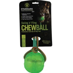 Starmark geelipallo Swing Fling Chew 8,9 cm