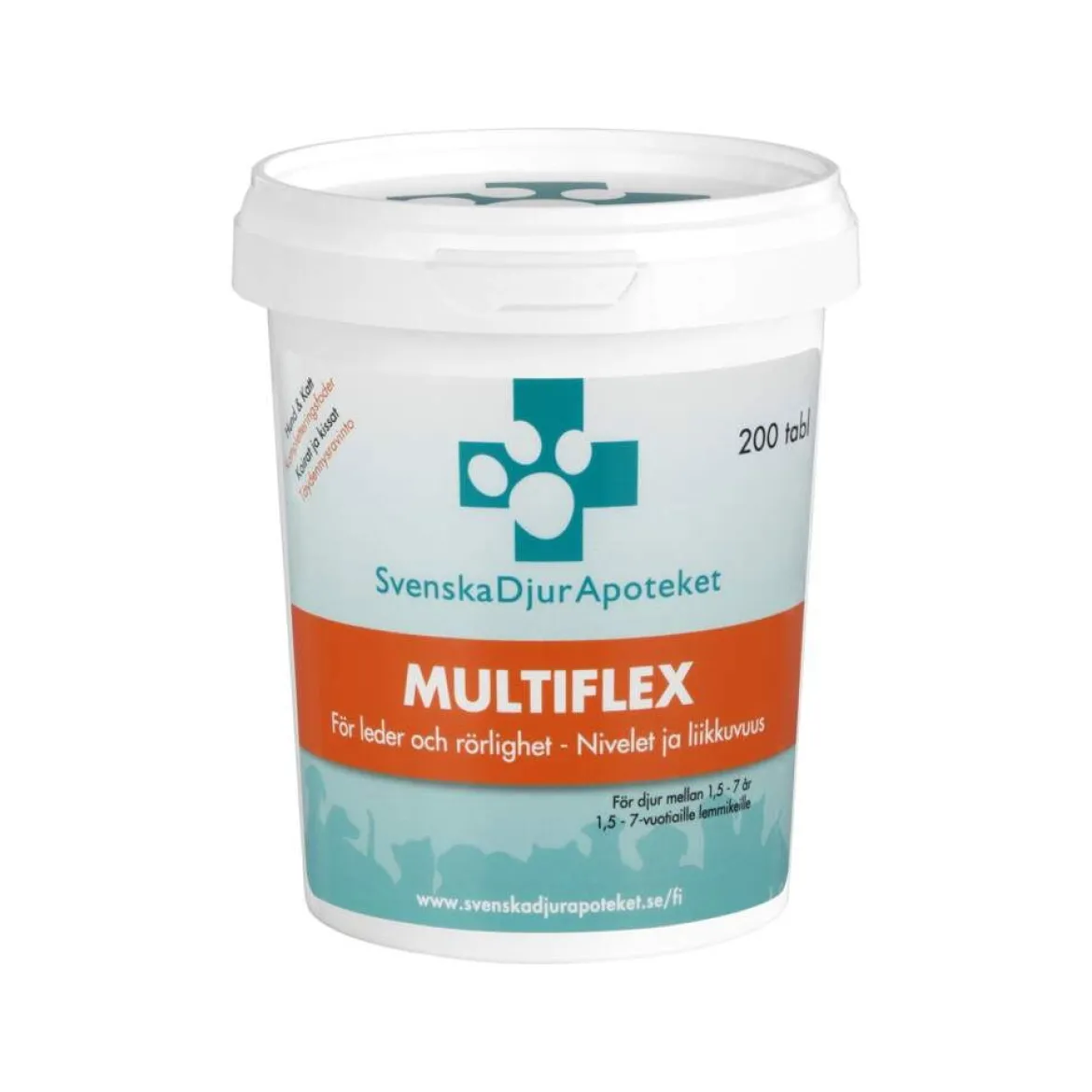 Svenska Djurapoteket MultiFlex 200 tbl