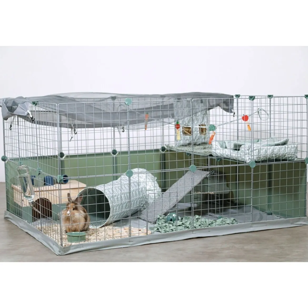 Taikakuutio kanille Zolux Neopark, 140 x 105 x 70 cm