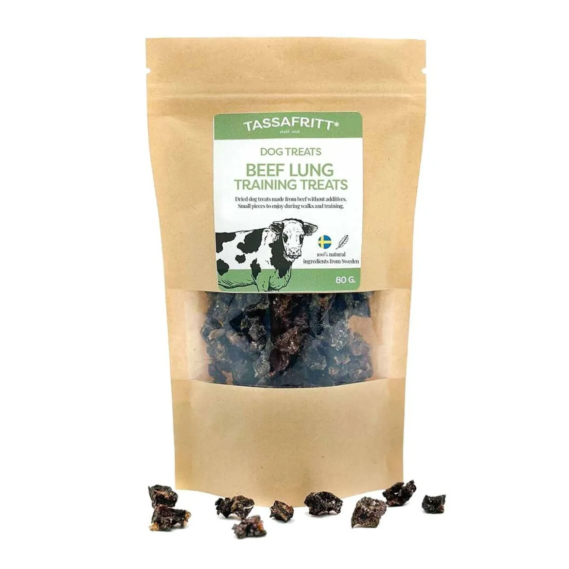 TassaFritt Naudankeuhkopalat 80 g