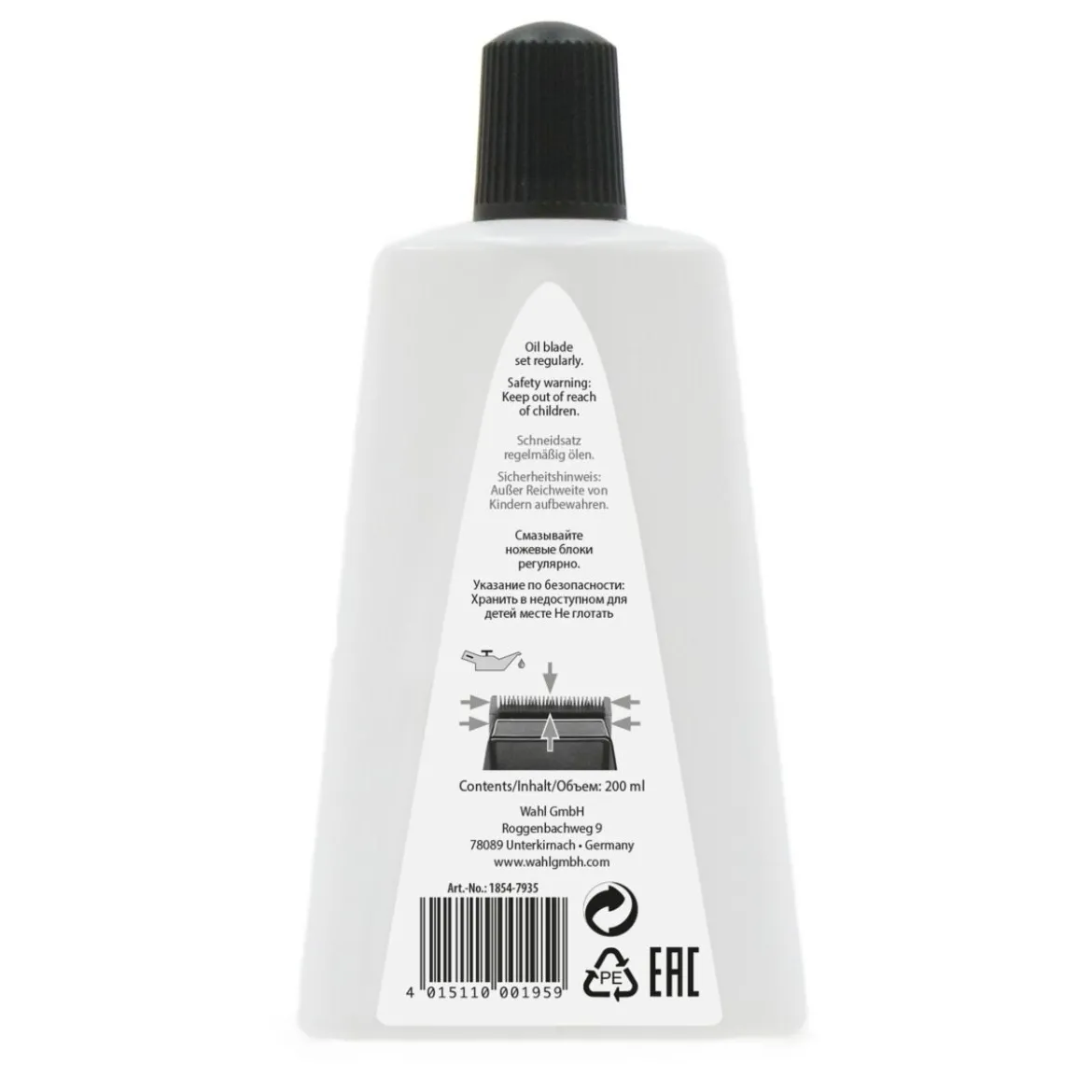 Teräöljy Wahl, 200 ml