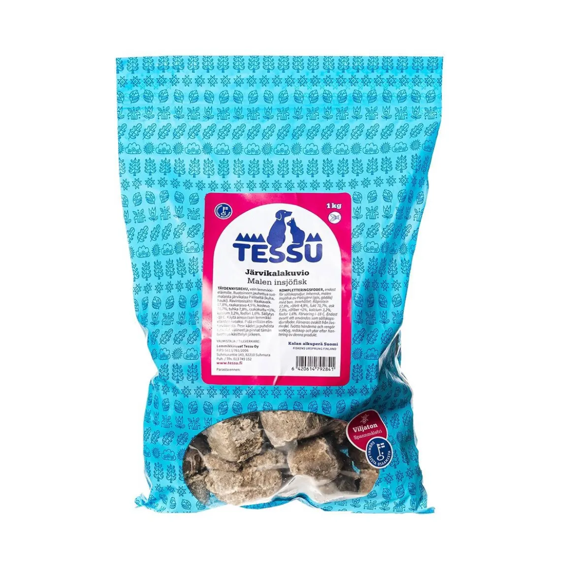 Tessu Järvikalakuvio 1kg