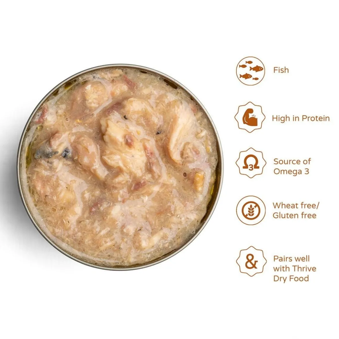 Thrive Sardiini & Makrilli kastikkeessa 75 g