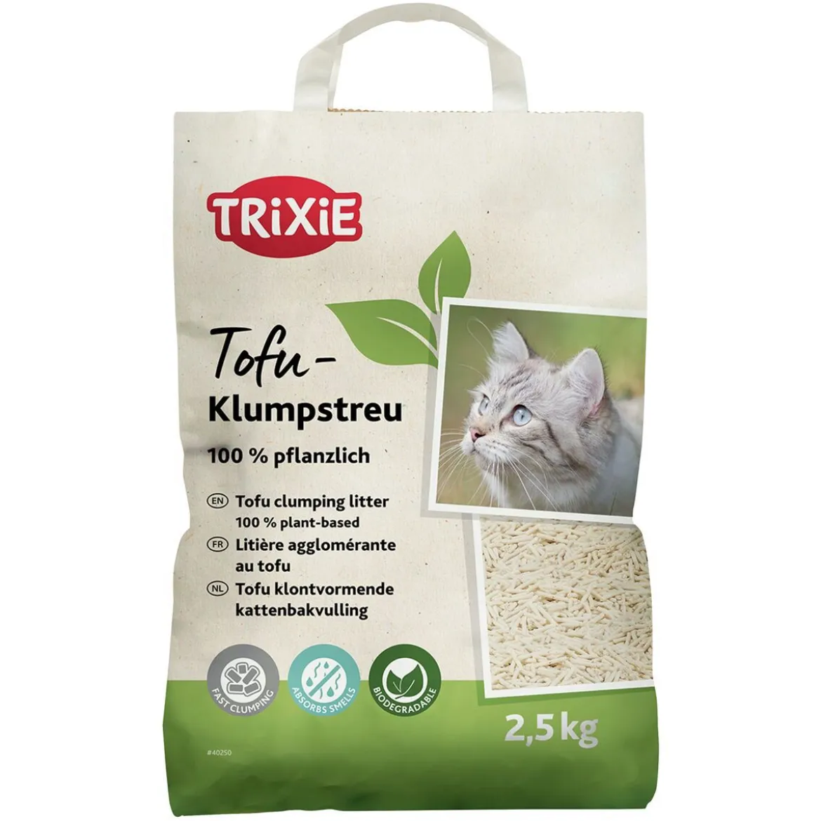 Tofu kissanhiekka paakkuuntuva Trixie