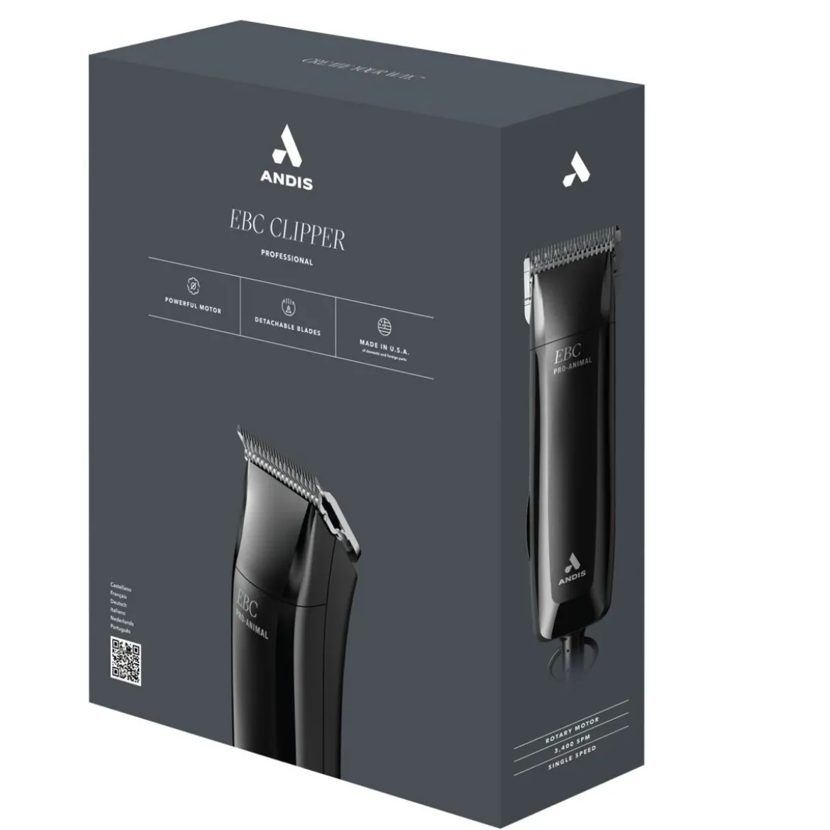 Trimmauskone Andis Pro-Animal EBC