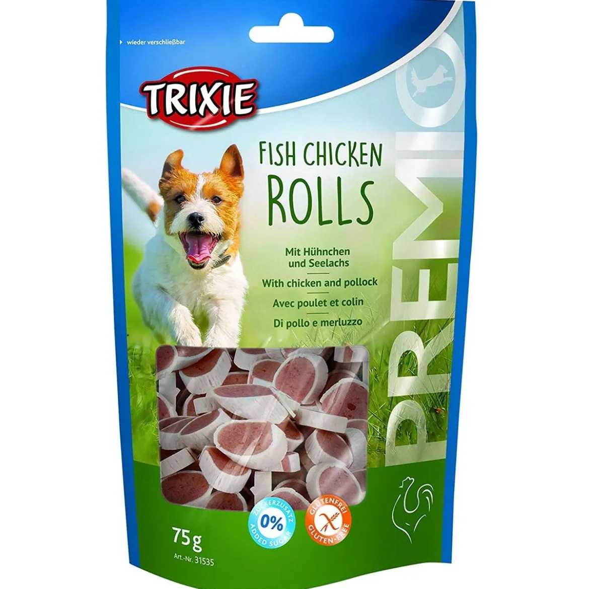 Trixie Premio Rolls, chicken & pollock