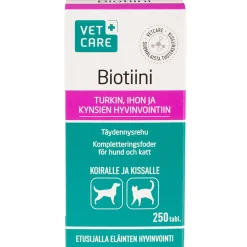 VETCARE Biotiini 250 tabl