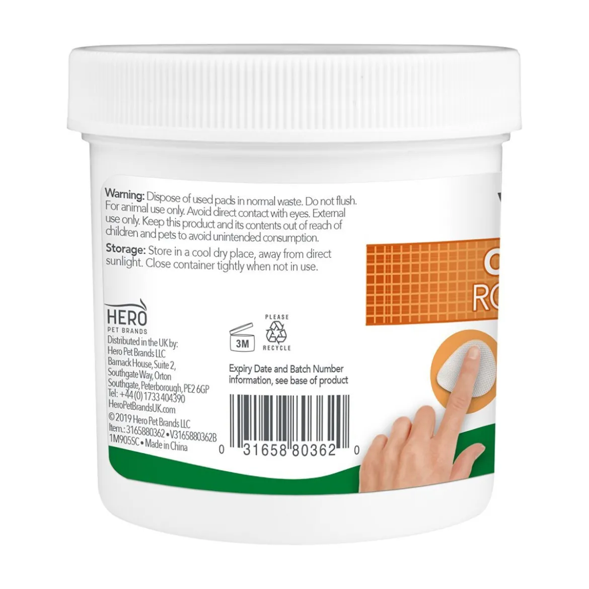 Vet's Best Clean Eye Round Pads