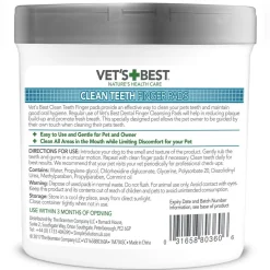 Vet's Best Clean hampaidenpuhdistuslaput 50 kpl
