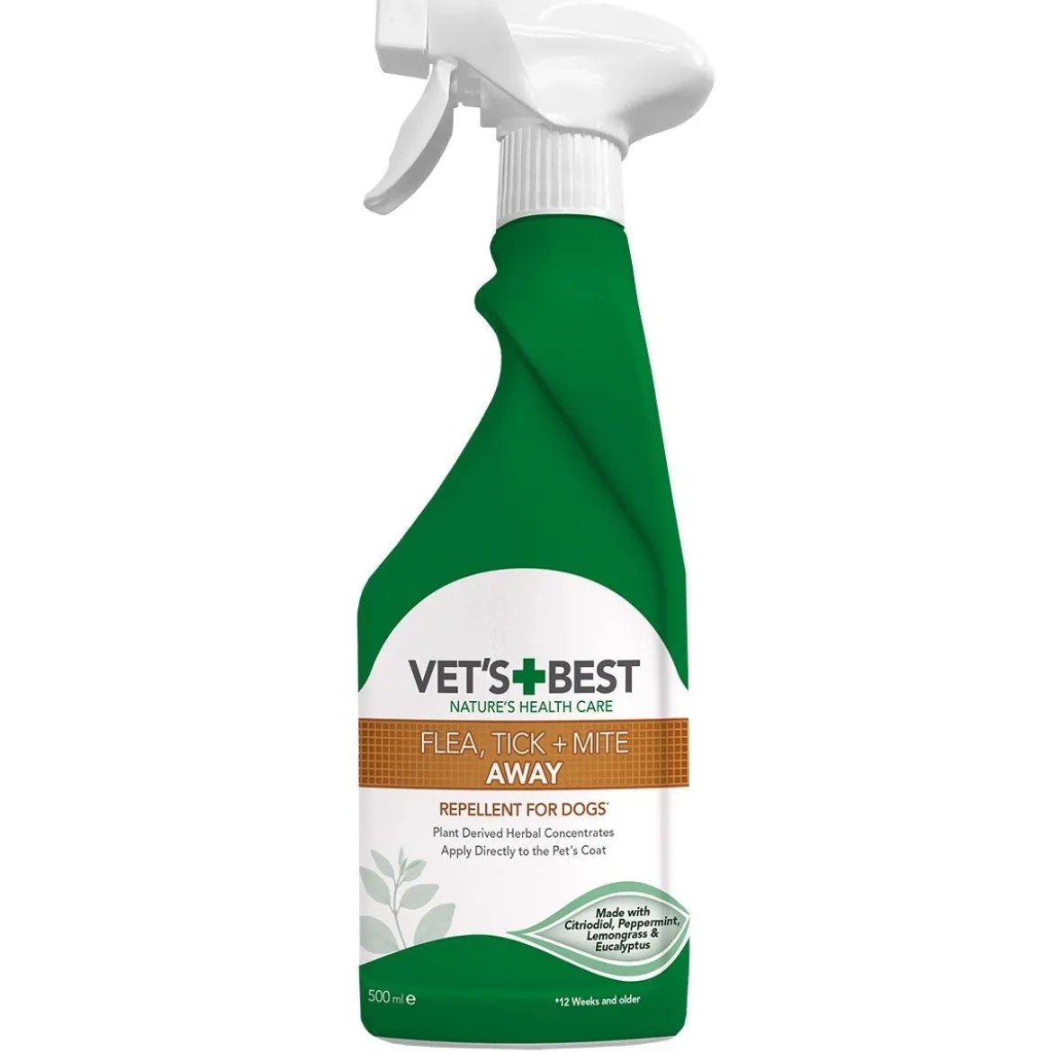 Vet's Best Flea,Tick&Mite Spray 500ml
