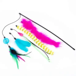 Värikäs onki Little&Bigger PurePurr 5 lelua