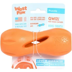 West Paw Qwizl aktivointilelu oranssi