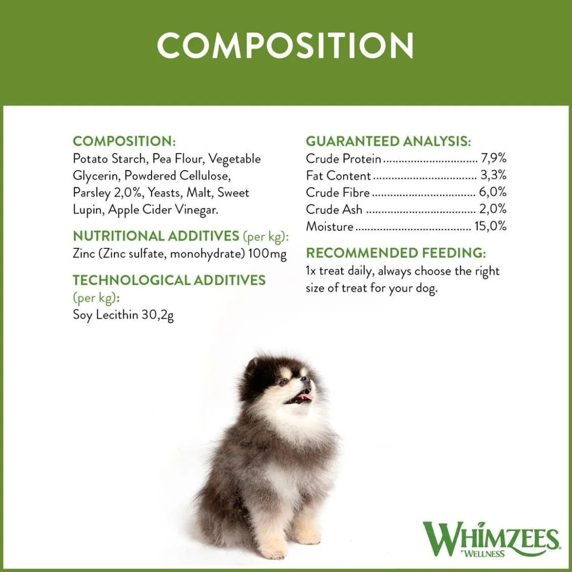 Whimzees Soft Purutikkupakkaus
