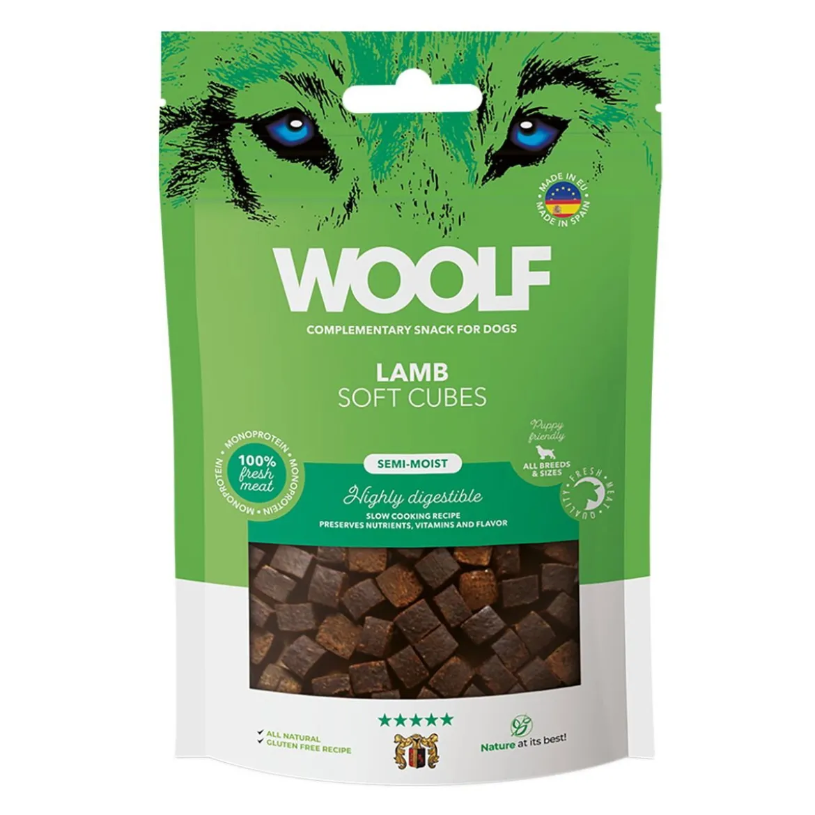 Woolf Soft Cubes Lammas, mono