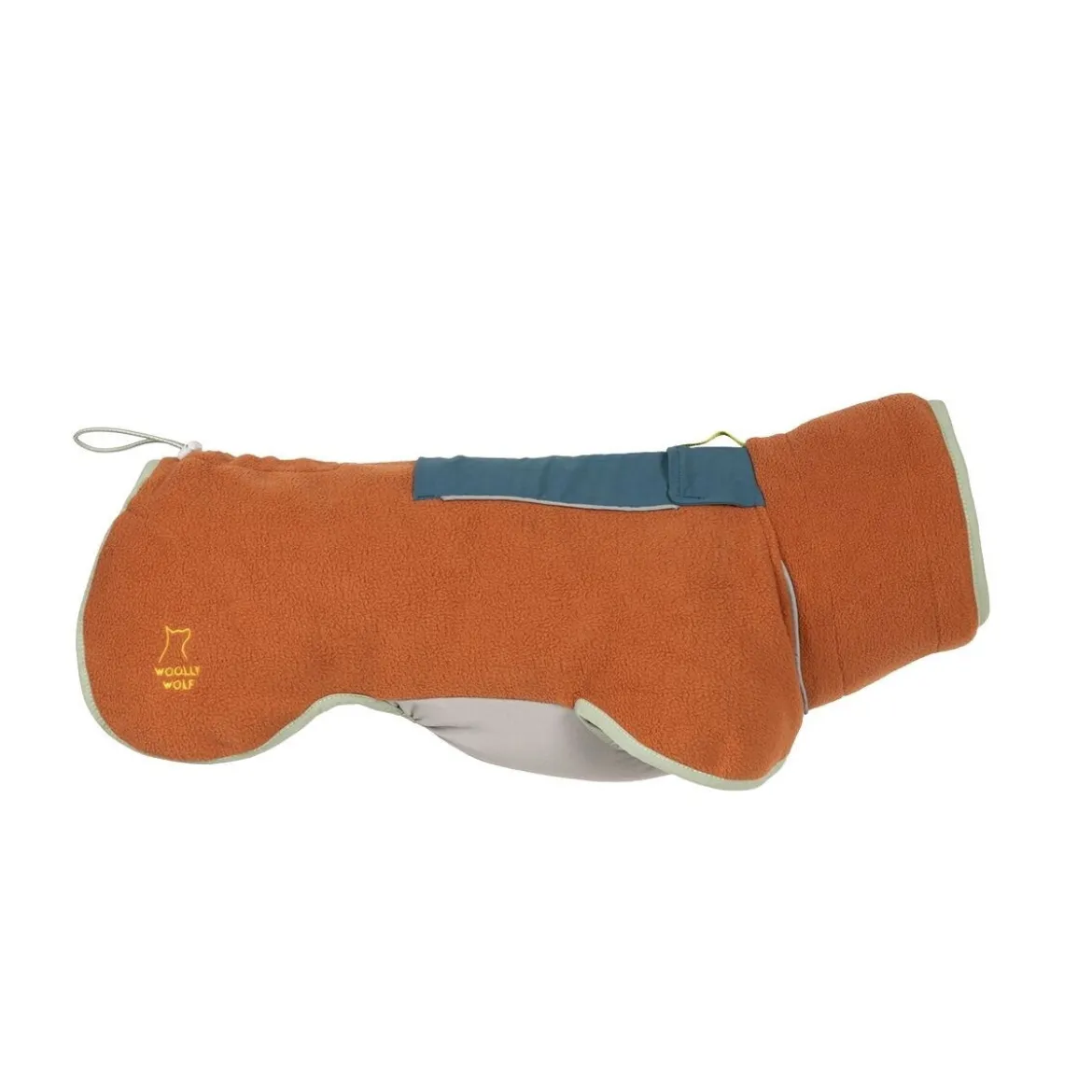 Woolly Wolf Alpha 360 Koiran fleecepusakka, Terracotta Mix