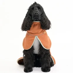 Woolly Wolf Alpha 360 Koiran fleecepusakka, Terracotta Mix