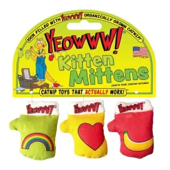 Yeowww kissanminttulelut Kitten Mittens 3 kpl