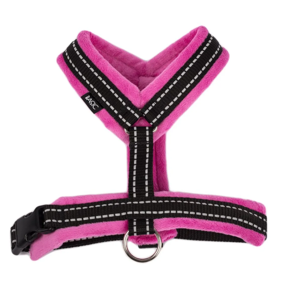 Y-valjas Basic Cosy, pinkki